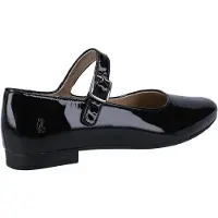 Hush puppies Dames Melissa Leren Mary Janes (Zwart Lak)