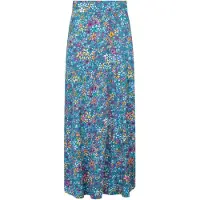 Mountain Warehouse Dames/Dames Shore Floral Jersey Maxi Rok (Donker groenblauw)