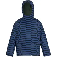 Regatta Waterdichte jas voor meisjes (Blauw)