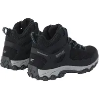 Regatta Dames/Dames Edgepoint IV Mid Cut Wandelschoenen (Zwart/stormblauw)