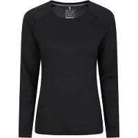 Mountain Warehouse Dames/Dames Quick Dry Top met lange mouwen (Zwart)