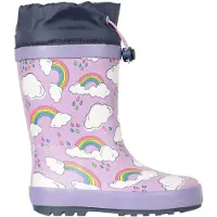 Mountain Warehouse Kinder/Kids II Regenboog Winter Wellington Laarzen (Lila)