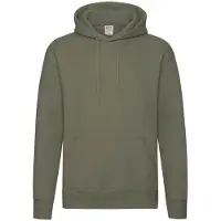 Fruit Of The Loom Heren Premium Hoodie (Klassieke Olijf)