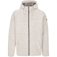 Trespass Heren Hoodie Scawton met rits (Off White Marl)