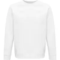Sols Unisex Adult Space Organic Raglan Sweatshirt (Wit)