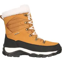 Mountain Warehouse Dames/Dames Innsbruck waterdichte lederen sneeuwlaarzen (Bruin)
