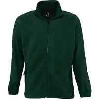 Sols Heren North Full Zip Outdoor Fleece Jacket (Bosgroen)