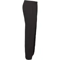 Fruit Of The Loom Heren Premium Joggingbroek met elastische manchetten (Zwart)