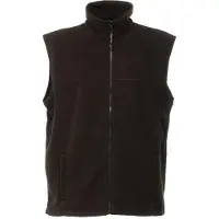 Regatta Heren Haber II 250 Series Anti-pill-Lichaamsverwarmer / Mouwloos Jasje (Zwart)