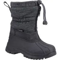 Cotswold Kinder/Kinder Bathford Wellington Laarzen (Grijs/Zwart)