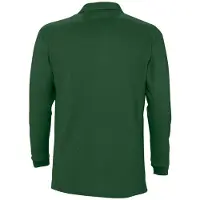 Sols Heren-Winter II Poloshirt met lange mouwen van Piqué katoen (Golfbaan)