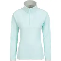 Mountain Warehouse Dames/Dames Montana Half Zip Fleece Top (Groen)