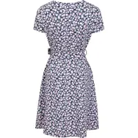 Mountain Warehouse Dames/Dames Santorini Floral Jersey Wrap Dress (Grijs)