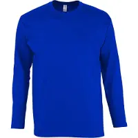 Sols Heren Monarch T-Shirt met lange mouwen (Koningsblauw)