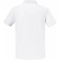 Russell athletic Russell Heren Authentic Eco Piqué Poloshirt (Wit)