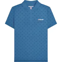 Lambretta Heren Premium AW24 Target Polo Shirt (Donkerblauw/Navy)