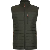 Mountain Warehouse Heren Turbine II Hybride Gewatteerd Gilet (Groen)