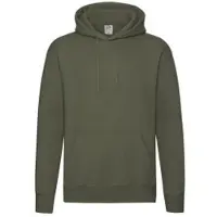 Fruit Of The Loom Heren R Hoodie (Klassieke Olijf)
