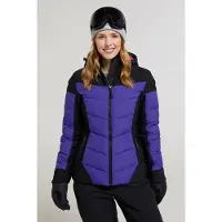 Mountain Warehouse Dames/Dames Resort RECCO gewatteerde ski-jas (Paars)