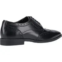 Hush puppies Heren Lederen Brogues (Zwart)