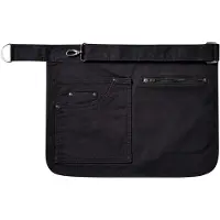 Premier Volwassenen Unisex Metro Utility Hip Apron (Zwart)