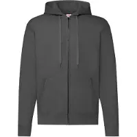 Fruit Of The Loom Unisex Volwassen Klassieker Hoodie (Licht Grafiet)