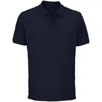 Sols Unisex Pegase Piqué Poloshirt voor Volwassenen (Franse marine)