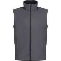Regatta Professional Heren Ablaze Soft Shell Bodywarmer (Afdichting Grijs/Zwart)