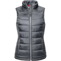 Russell athletic Russell Dames/Dames Nano Gewatteerde Bodywarmer (IJzergrijs)