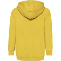 Fruit Of The Loom Kinderen/Kinderen Classic Hooded Sweatshirt (Zonnebloem)