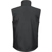Regatta Heren Achthoek II Drukbare Soft Shell Bodywarmer (Zwart/Zwart)