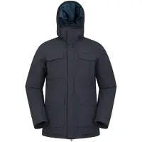 Mountain Warehouse Heren Concord Extreme donsjack lang (Blauw)