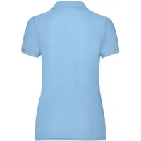 Fruit Of The Loom Dames/Dames Lady Fit 65/35 Poloshirt (Hemelsblauw)