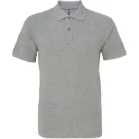 Asquith & Fox Heren Poloshirt met korte mouwen (Heide)