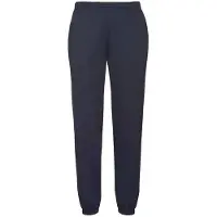 Fruit Of The Loom Heren klassieke joggingbroek met elastische zoom (Deep Navy)