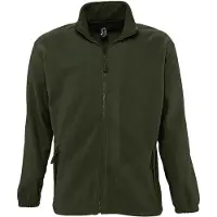 Sols Heren North Full Zip Outdoor Fleece Jacket (Leger)
