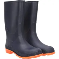 Mountain Warehouse Kinder/Kinder effen Wellington Laarzen (Gebrande sinaasappel)