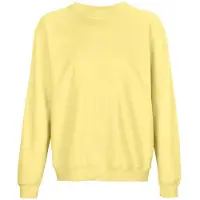 Sols Columbia Unisex Sweatshirt voor volwassenen (Lichtgeel)