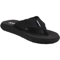 Rocket dog Dames/dames Zonsondergangsslip op sandalen (Zwart)