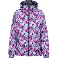 Trespass Dames/Dames Indulge Foliage Print Packaway Jacket (Roze/Lila)