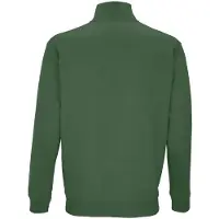 Sols Uniseks Conrad Sweatshirt met Quarter Zip voor volwassenen (Fles groen)