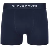 Duck and Cover Mannen Sagnet Boxer Shorts (Verpakking van 3) (Blauw/Wit/Grijs)