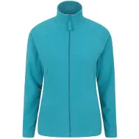Mountain Warehouse Dames/Dames Raso Fleece Jas (Teal)