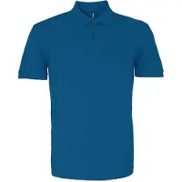 Asquith & Fox Heren Poloshirt met korte mouwen (Pauw)