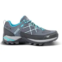 Regatta Dames/Dames Samaris III Laag Loopschoenen (Staalgrijs/turquoise)
