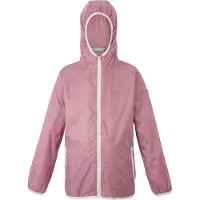 Regatta Groot Buitenshuis Kinderen/Kinderen Lever II Packaway Rain Jacket (Lila/Licht Vanille)