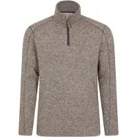 Mountain Warehouse Heren Idris II Half Zip Fleece Top (Beige)