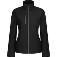 Regatta Dames/Dames Eerlijk Gemaakt Gerecycleerd Full Zip Fleece (Zwart)
