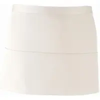 Premier Dames/Dames Kleuren 3 Zakschort / Werkkleding (Pakket van 2) (Wit)