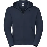 Russell athletic Russell Heren Authentieke Sweatshirt met volledige ritssluiting / Hoodie (Franse marine)